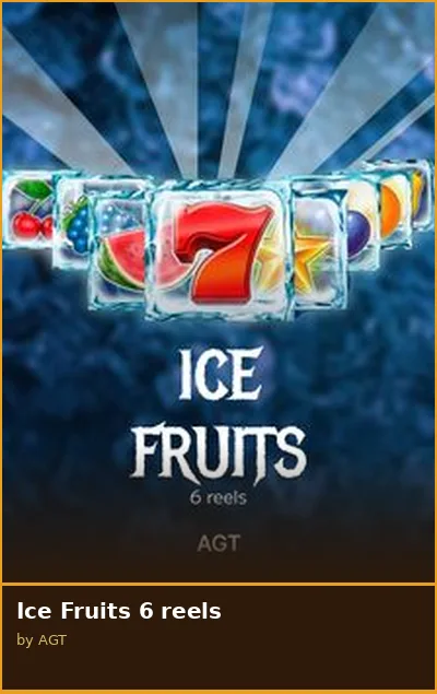 Ice Fruits 6 reels