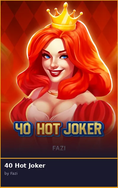 40 Hot Joker